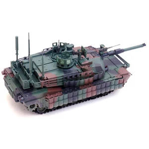 Pantalla modelo tanque de batalla principal Abrams 13,5 cm diecast 1/72 EE. UU. M1A2 TUSK II - Imagen 1 de 11