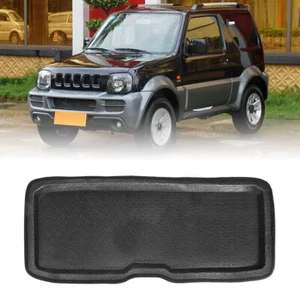 For SUZUKI JIMNY 98-16 Black Rear Boot Cargo Liner Trunk Floor Mat Carpets Tray - Picture 1 of 12