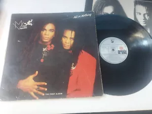 Milli Vanilli all or Nothing the First Album 209458 1989 - LP Vinyl 12 " VG/VG - Picture 1 of 5