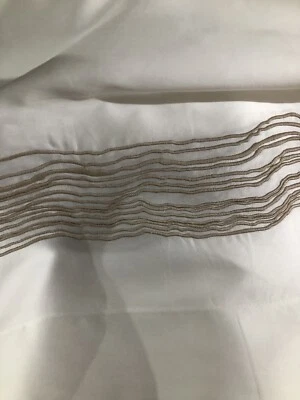 Nuevo juego de sábanas Sferra Kelly Wearstler Sand Queen - 440TC Foto 1 de 4