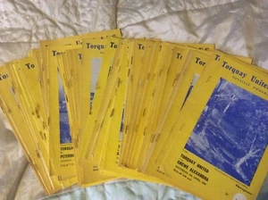 TORQUAY PROGRAMMI CASA UNITA 1956/7 - 1962/3 - SCEGLI DALL'ELENCO - Foto 1 di 1
