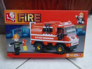 Briques Sluban Fire camion de pompier neuf - Imagen 1 de 1