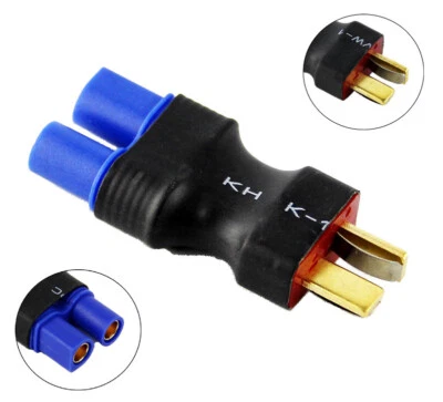✅ EC3 Buchse auf T-Plug Stecker Adapterkabel Lipo Adapter Ladeadapter Akku Deans