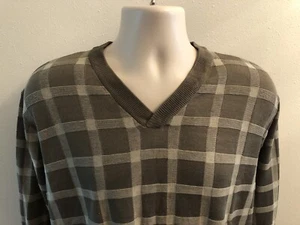 Tallia Uomo Herrenpullover Seide Baumwollmischung Sweater Medium Café au lait neu mit Etikett - Bild 1 von 6