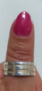 ANELLO in argento 925 pollice Uomo Man misura 11 - Foto 1 di 1