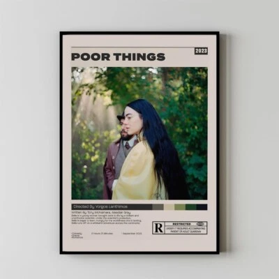 Poor Things Poster, Yorgos Lanthimos, Minimalist  Poster No Frame, Movie Poster - Image 1 of 4