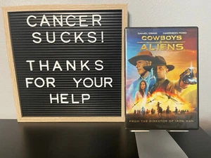 Cowboys & Aliens - 2011 - DreamWorks Pictures DVD - CHARITY AUCTION - Picture 1 of 3