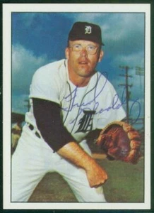 Original Autograph of Fred Gladding of the Detroit Tigers on a 1978 TCMA Card - Picture 1 of 3