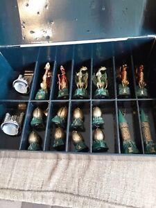 Harry Potter Deagostini Dragon Chess Pieces In Box