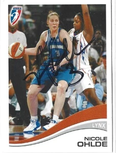 Nicole Ohlde Autographed 2007 WNBA Enterprises Basketball Card #7 Minnesota Lynx - Picture 1 of 3