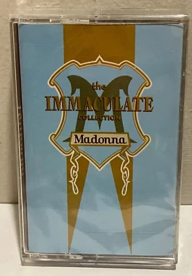 Madonna Cassette Tape The Immaculate Collection Audio NEW SEALED Tower Records Foto 1 de 4