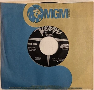 Willie Bobo SUNSHINE SUPERMAN/ SOCKIT TO ME northern soul 45 7" Verve VK10448 - Picture 1 of 5