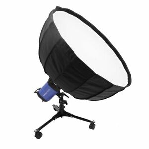 8inch Low Floor Light Stand Foldable Roller Wheel Support Softbox Low-background