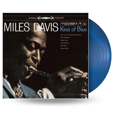 MILES DAVIS - Kind Of Blue (2024) LP Blaues Vinyl - Bild 1 von 2