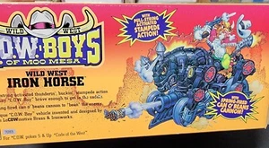 Cowboys of Moo Mesa Wild West Iron Horse Hasbro 1991 Sealed - Bild 1 von 5