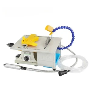 Multifunction Table Saw Stone Polisher Jade Engraving Machine Grinding - Picture 1 of 29
