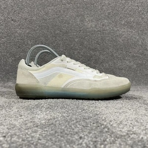 VANS AVE Pro Ultimate Waffle Hombres Talla 7 Blanco Gris Zapatos de Monopatín Pequeña Mancha - Imagen 1 de 13