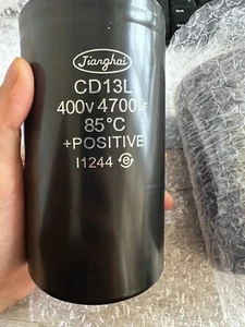 Jianghai CD13L Schraubklemme Aluminium Elektrolytkondensator, Neu 400V 4700uf - Bild 1 von 4