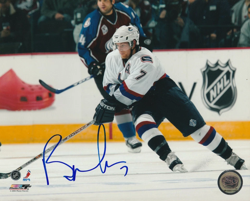 ФОТОГРАФИЯ БРЕНДАНА МОРРИСОНА С АВТОГРАФОМ VANCOUVER CANUCKS 8x10 No1 - Изображение 1 из 1