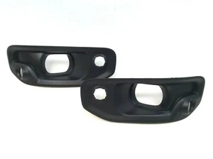 2019-2022 Ram 1500 Front LH RH Driver Passenger black Fog Lamp Bezel Kit new OEM - Picture 1 of 3