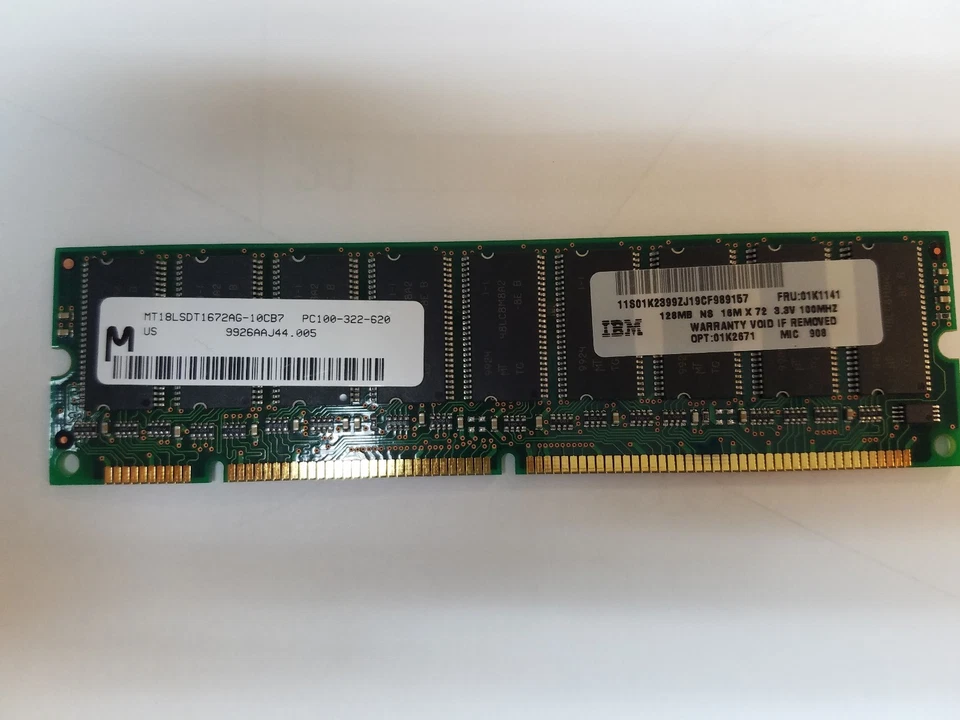 IBM Memory FRU:01K1141 - Image 1 of 1