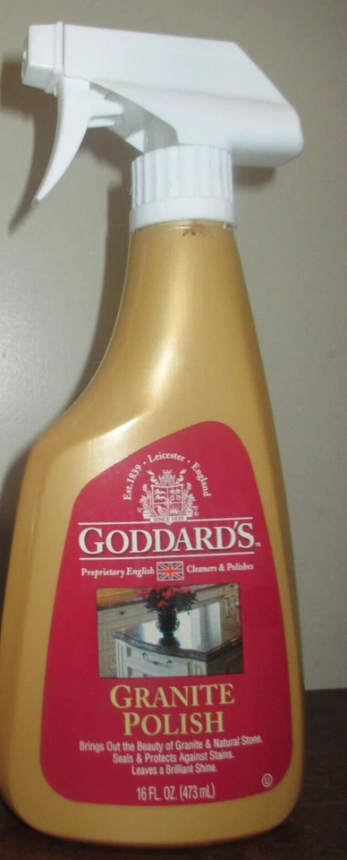 Goddard's Granite Polish 16 oz. Liquid RED LABEL HTF - Image 1 of 1