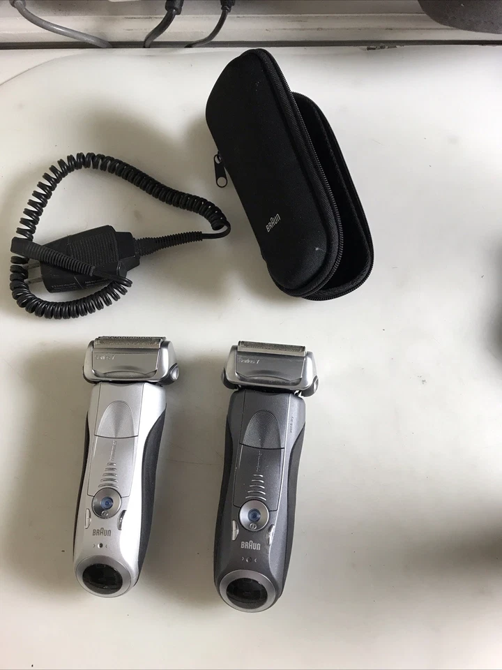 Braun Series 7 Razor Shaver Flex Head Wet & Dry With Trimmer Lot Of 2 /1 Charger - Image 1 of 4
