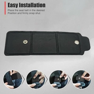 1/2Pcs Car Seat Belt Adjuster Shoulder Neck Strap stopper Positioner Protector - Picture 1 of 15