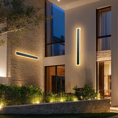 VEVOR Outdoor Wall Lights 2 Pcs 31.5 in Long Strip Modern Lighting Fixtures IP65 - Image 1 of 4