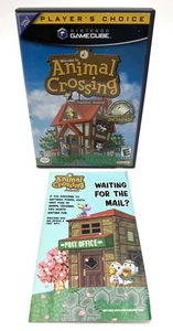 Nintendo GameCube Animal Crossing Jugadores Elección SOLO ESTUCHE/INSERTO Sin Juego/Manual - Imagen 1 de 7