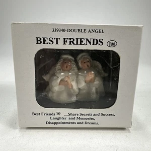 Vintage Best Friends Doppel Engel Figur Ornament verpackt Sammlerstück - Bild 1 von 6