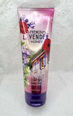 Bath & Body Works FRENCH LAVENDER & HONEY Ultra Shea Body Cream 8oz Full Size - Image 1 of 4
