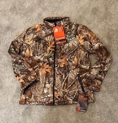 BRAND NEW ActionHeat Realtree Camouflage Jacket COAT 5V Battery Heated MensXL - Image 1 of 4