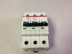 ABB S283-K1.6 3 Pole 1.6A Trip Curve K 277/480Y DRM Circuit Breaker *NEW!! - Picture 1 of 2