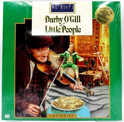 Laserdisc - "Darby O'Gill & The Little People" - 1959 - Walt Disney - REMASTERED - Image 1 of 4