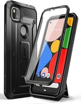 Para Google Pixel 4A, SUPCASE Funda con Pata de Cabra Cuerpo Completo Cubierta de Pantalla Integrada 2020 Foto 1 de 4
