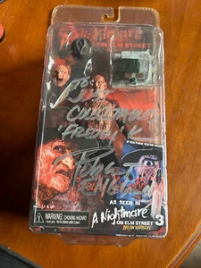 Nightmare On Elm Street 3 Dream Warriors Freddy Krueger Signed by Robert Englund - Picture 1 of 3