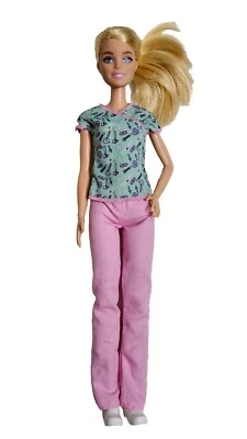 Barbie Careers You Can Be Anything NURSE DOLL EUC C382G  - Image 1 of 4