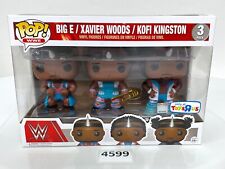 Funko Pop! New Day Xavier Woods Kofi Kingston Big E 3 Pack Vinyl Figure WWF WWE