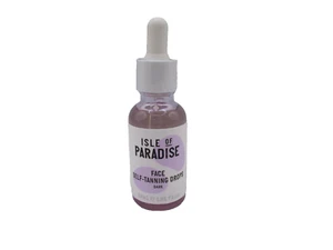 Isle Of Paradise Face Self -Tanning Drops ~ Dark ~ 30 ml / 1 .01 oz - Picture 1 of 2