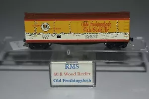 N Scale Kadee Old Frothingslosh 40' Single Door Reefer 770 C49704 - Picture 1 of 2