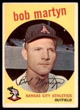 1959 Topps Bob Martyn Baseball Cards #41