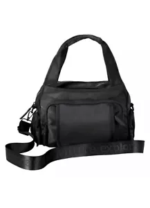 Samantha Brown To-Go Travel Hobo Bag with Removable Crossbody Strap-Black-New - Picture 1 of 2