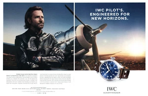 IWC WATCH magazine promo ad #09 "NOT A WATCH" 2018 BRADLEY COOPER 2 PGS - Picture 1 of 2