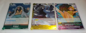 One Piece CCG Kingdoms of Intrigue - Foil OP04-105 Charlotte, 030 Trebol, Mikita - Picture 1 of 3