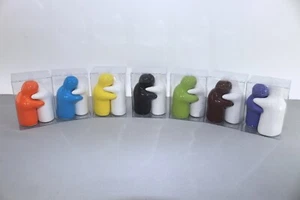 Salz- und Pfefferstreuer LOVERS 2er Set Paar Keramik Pärchen HUGGERS yin yang - Bild 1 von 12
