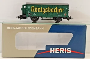 HERIS H0 Nr. 11502 Güterwagen "Königsbacher", Bierwagen Privatwagen (M821) - Bild 1 von 7