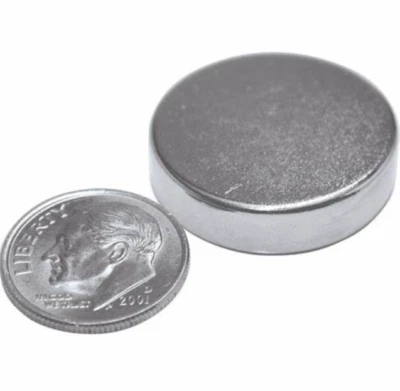 MAGNET SOURCE 3 Pack Master Magnetic 0.7 in. Neodymium Rare-Earth Magnet Magnets Discs 07047