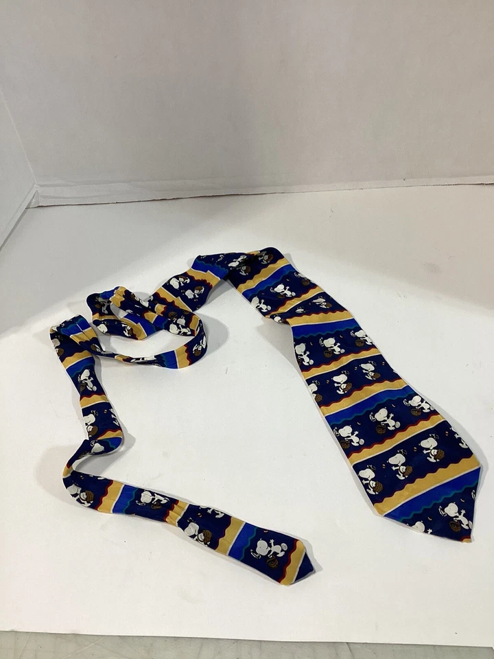 Peanuts Snoopy Easter Beagle Men's 100% Silk Tie - Image 1 of 1