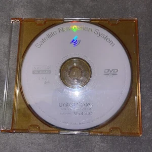 Honda Acura Navigation GPS OEM DVD U.S. Map BM515AO Version 4.31C White Disc - Picture 1 of 14